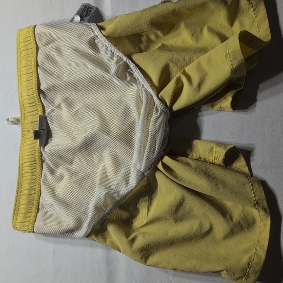 Goodfellow'l Light Yellow Drawstring Yough Shorts - Picture 4 of 7